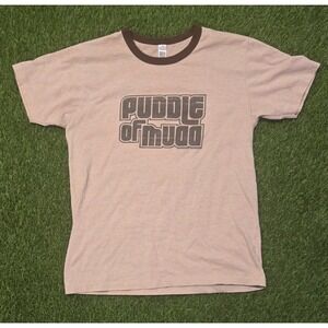 Vintage 2003 Puddle of Mudd Ringer T-Shirt  Size M